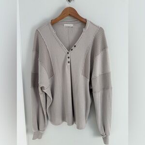 We The Free Waffle Top Long Sleeve